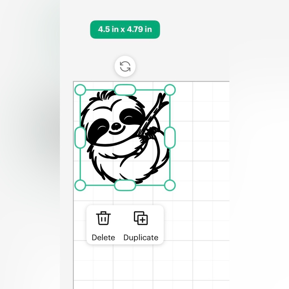 Sloth Vinyl Decal 🦥 - Picture 3 of 4
